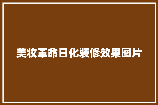 美妆革命日化装修效果图片
